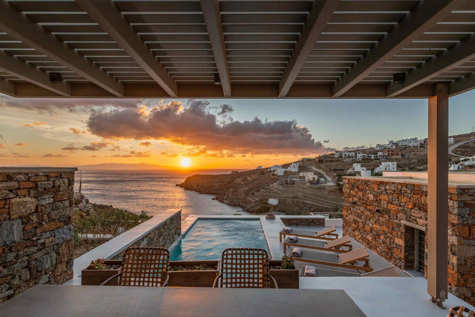 Phos Villas Tinos Ájosz Romanósz Kültér fotó