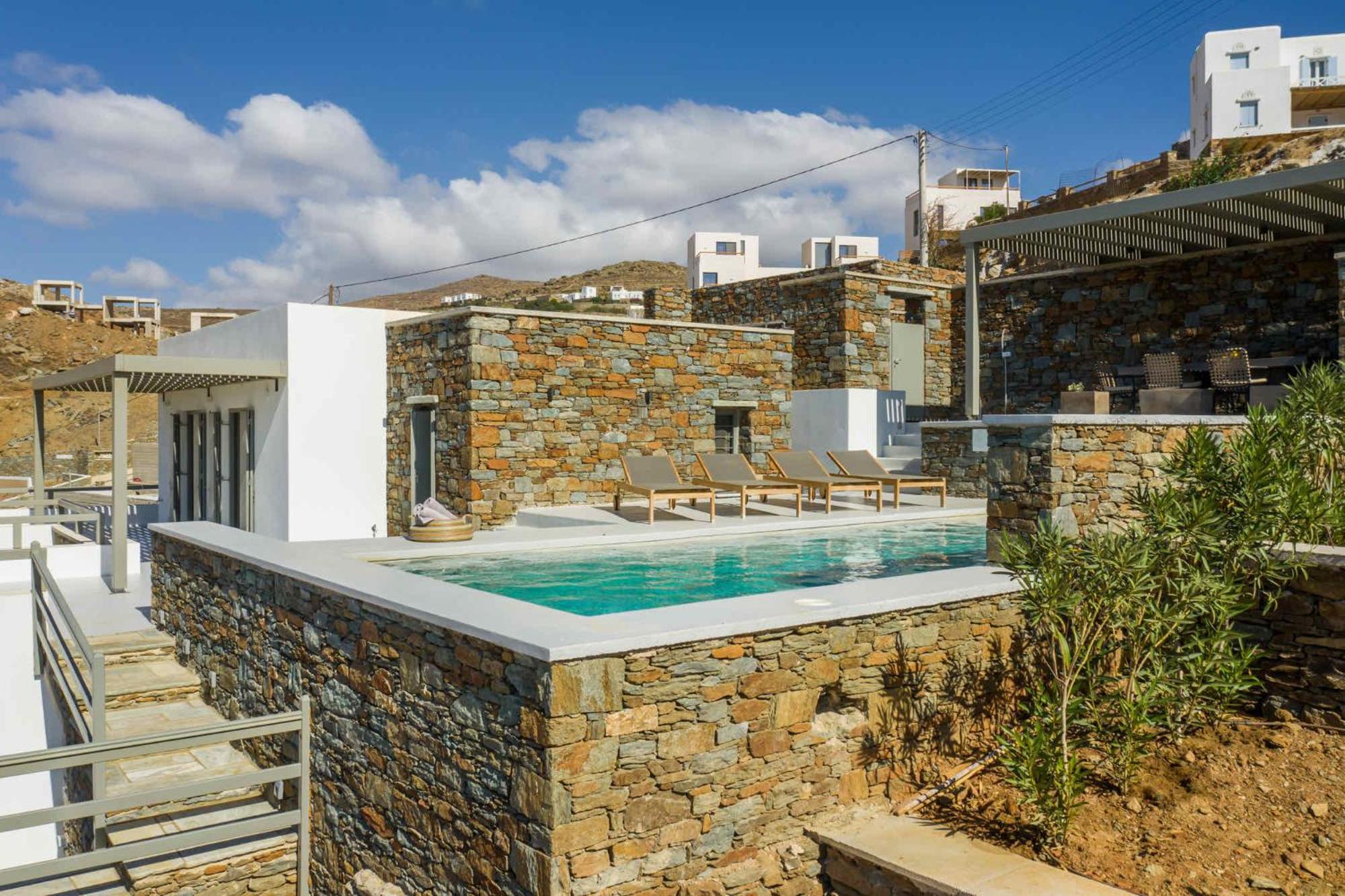 Phos Villas Tinos Ájosz Romanósz Szoba fotó