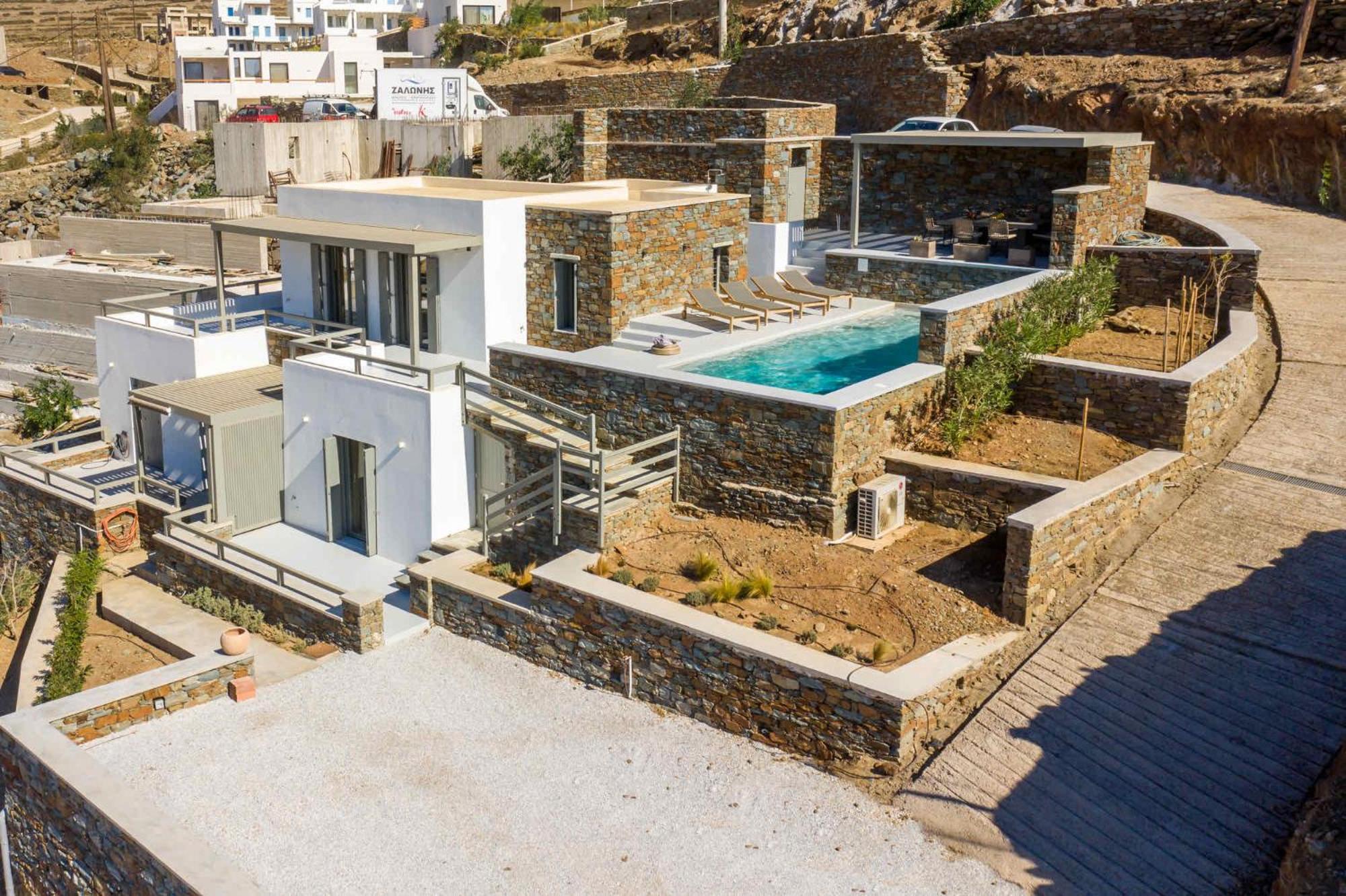Phos Villas Tinos Ájosz Romanósz Kültér fotó