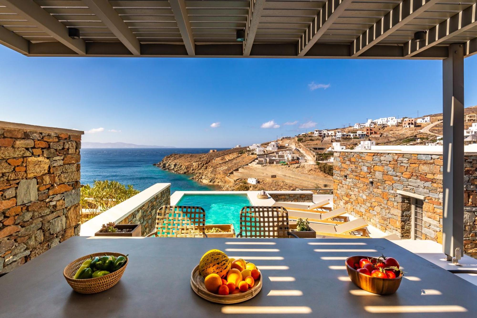 Phos Villas Tinos Ájosz Romanósz Kültér fotó